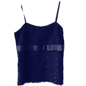 INC Black Lace Cami